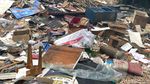 Penampakan Tebing Sampah Terbakar di Ciumbuleuit Bandung