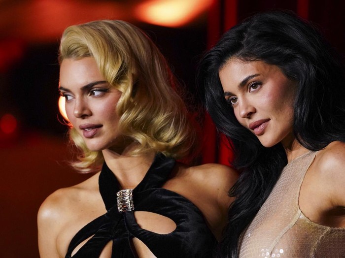 Kendall Jenner arrives at the fourth annual Academy Museum Gala on Saturday, Oct. 19, 2024, at the Academy Museum of Motion Pictures in Los Angeles. (Photo by Jordan Strauss/Invision/AP)