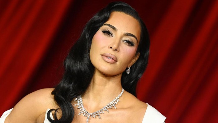 Kim Kardashian at the Fourth Annual Academy Museum Gala held at Academy Museum of Motion Pictures on October 19, 2024 in Los Angeles, California. (Photo by Michael Buckner/Variety via Getty Images)