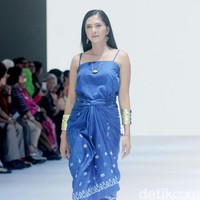 Fashion show busana terbaru Soloputri di Jakarta Fashion Week [JFW] 2025, di City Hall, Pondok Indah mall 3, Jakarta Selatan, Senin [21/10/2024]. Foto: Mohammad Abduh/detikcom.