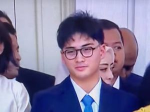 Kyran Djiwandono, Cucu Prabowo Curi Atensi saat Hadiri Pelantikan Presiden