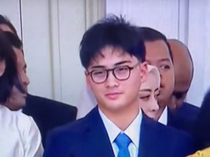 Kyran Djiwandono, Cucu Prabowo Curi Atensi saat Hadiri Pelantikan Presiden