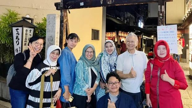 mahasiswa Prodi Sastra Jepang Universitas 17 Agustus 1945 (Untag) Surabaya menjalani program magang di Negeri Sakura