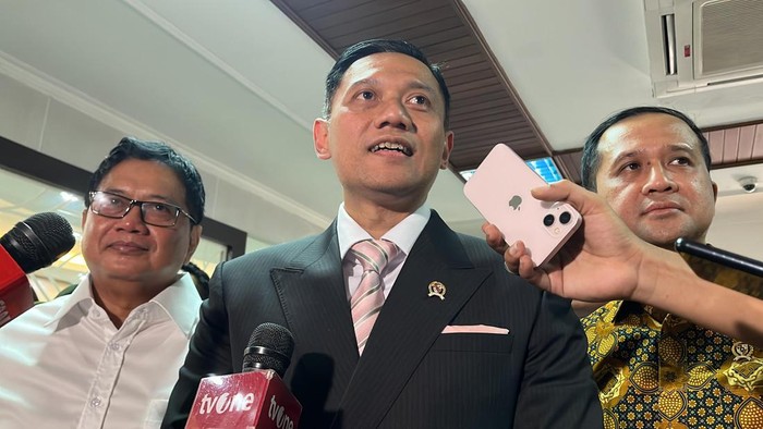 Menko Bidang Infrastruktur dan Pembangunan Kewilayahan Agus Harimurti Yudhoyono (AHY)