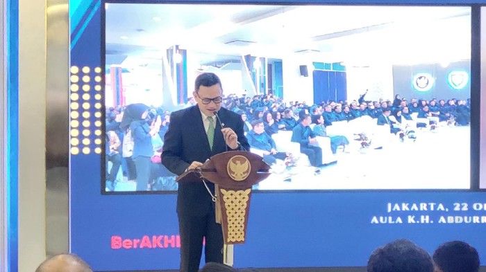 Menteri Abdul Kadir Karding (Mulia/detikcom)