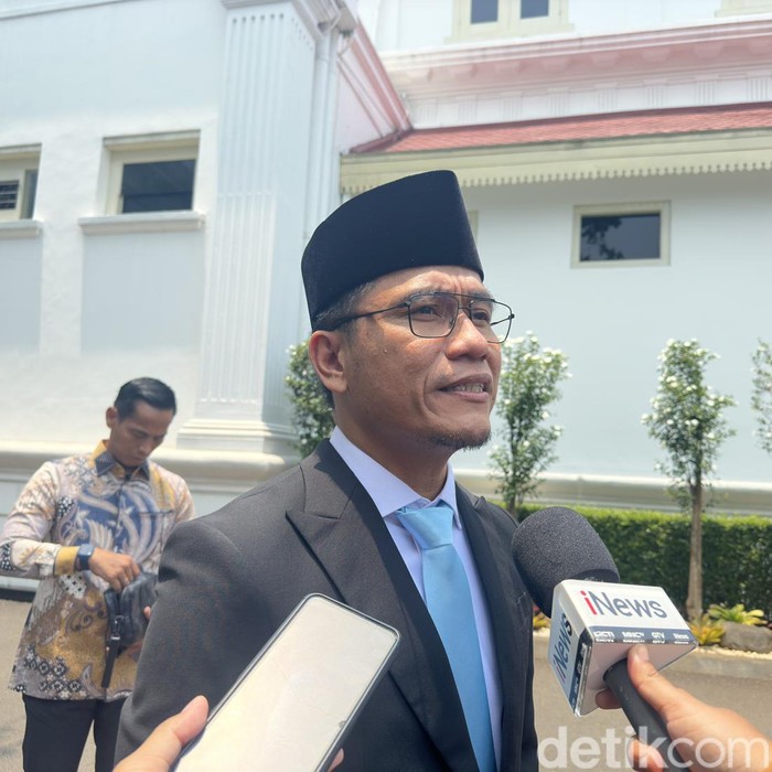 Miftah Maulana (Gus Miftah) dilantik Presiden Prabowo Subianto sebagai Utusan Khusus Presiden Bidang Kerukunan Beragama dan Pembinaan Sarana Keagamaan. (Isal Mawardi/detikcom)
