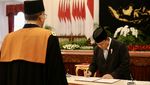 Potret Sumpah Jabatan Sunarto Jadi Ketua MA