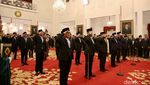 Momen Prabowo Lantik Kepala Badan hingga Utusan Khusus Presiden