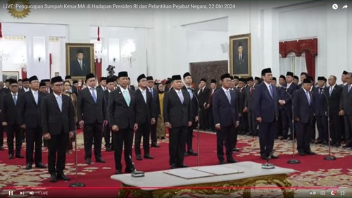 Pelantikan Utusan Khusus, Penasihat Khusus Presiden hingga Kepala Badan