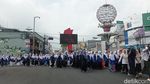 Potret Lautan Santri Kota Tasikmalaya Meriahkan HSN 2024