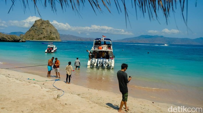 Pink Beach Komodo Cantik Sih, tapi Nggak Ada Toilet Pink Beach menjadi daya tarik wisatawan yang berkunjung ke Taman Nasional Komodo karena pasir berwarna pink. Namun sayang, destinasi wisata ini belum ada toilet.
