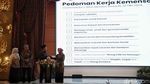 Potret Kompak Gus Ipul dan Agus Jabo Sapa Pegawai Kemensos