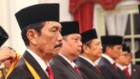 Secara keseluruhan, total ada 112 pejabat yang bertugas di kabinet pemerintahan Prabowo-Gbran, termasuk Luhut. Grandyos Zafna/detikcom/File.  