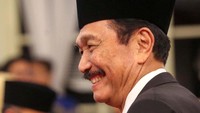 Luhut mengatakan latar belakangnya sebagai prajurit membuatnya selalu siap menerima tugas dari negara. Grandyos Zafna/detikcom/File.  