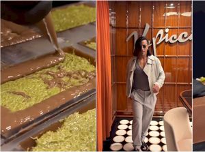 Tak Mau Kalah Viral, Salt Bae Bikin Cokelat Kunafa Khas Dubai