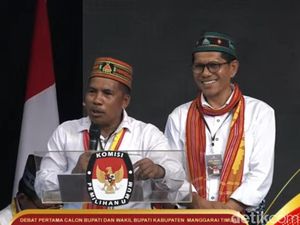 Debat Perdana Pilbup Manggarai Timur, Harum Tawarkan Pancaprogram