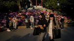 Terpesona Indahnya Bunga Warna-warni di Taman Beijing