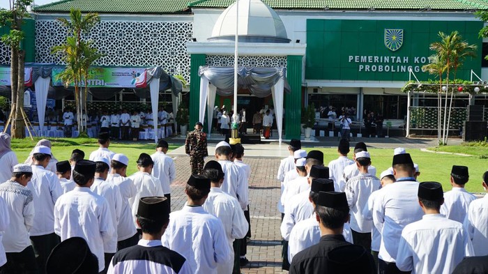 upacara hari santri di Kota Probolinggo