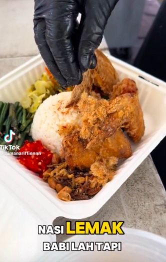 Wow! Nasi Lemak Dijual di Hawaii Harganya Rp 370 Ribu