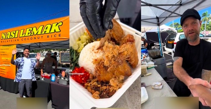 Wow! Nasi Lemak Dijual di Hawaii Harganya Rp 370 Ribu