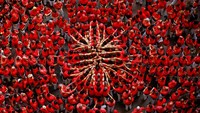 Kontes menara manusia terbesar di Catalonia berlangsung pada hari Minggu (6/10) dengan total 42 tim yang berpartisipasi dalam Kompetisi Castells yang sangat dinanti-nantikan.