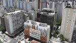 Mural Kekeringan Hutan Amazon Hiasi Gedung di Brasil