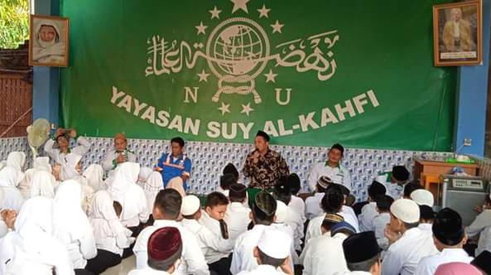 Bripka Fahmi di Yayasan Suy Al Kahfi