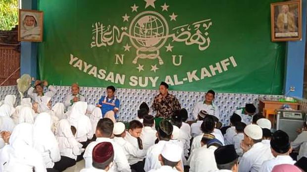Bripka Fahmi di Yayasan Suy Al Kahfi