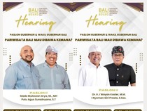BTB Gelar Hearing: Pariwisata Bali Mau Dibawa ke Mana? Bersama Cagub Bali