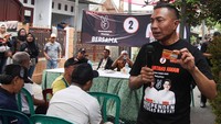 Dharma Pongrekun menyampaikan program-program unggulannya di hadapan warga Manggarai.