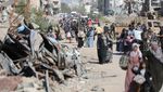 Duka Warga Gaza gegara Perintah Evakuasi Israel