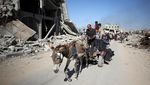 Duka Warga Gaza gegara Perintah Evakuasi Israel