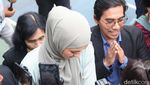 Senyum Paula Verhoeven Usai Jalani Sidang Cerai dengan Baim Wong