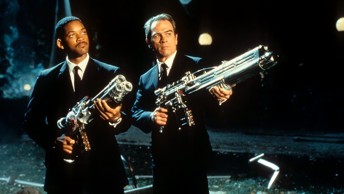 Adegan dalam film Men in Black