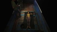 Seorang anak gadis pengungsi Rohingya terkapar di perahu karena sakit di perairan Aceh, Selasa (22/10/2024).  