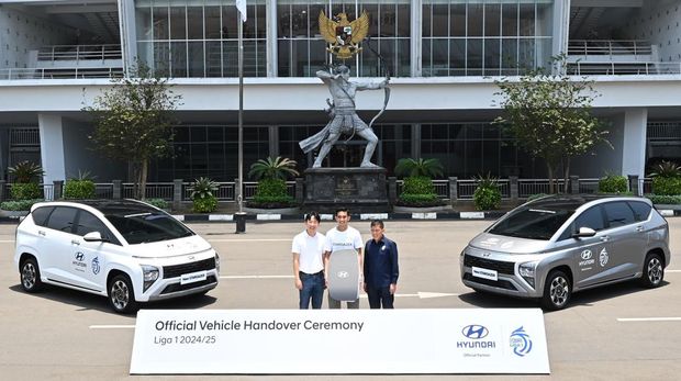 Hyundai Stargazer jadi mobil operasional Liga 1.