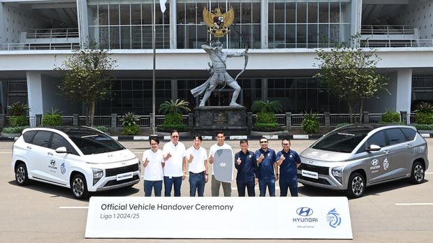 Hyundai Stargazer jadi mobil operasional Liga 1.