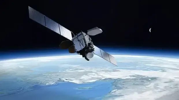 Ilustrasi satelit Boeing