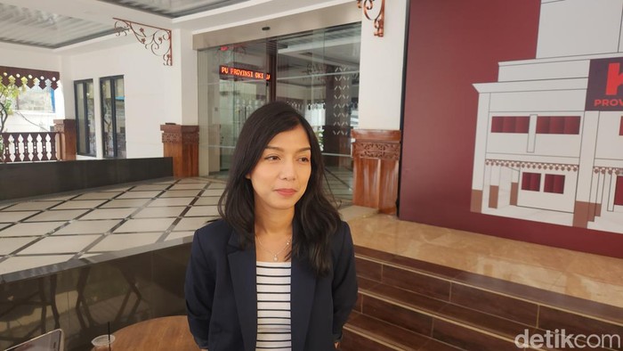 Ketua Divisi Sosialisasi, Pendidikan Pemilih, dan Partisipasi Masyarakat KPU Jakarta Astri Megatari (Adrial/detikcom)