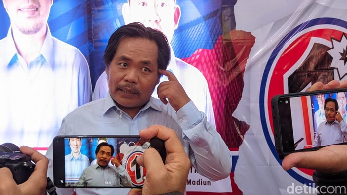 Ketua Tim Pemenangan pemenangan Paslon Madiun Menyala, Dimyati Dahlan.