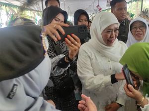 Khofifah: Santri Jatim Paling Siap Jemput Rezeki Indonesia Emas 2045