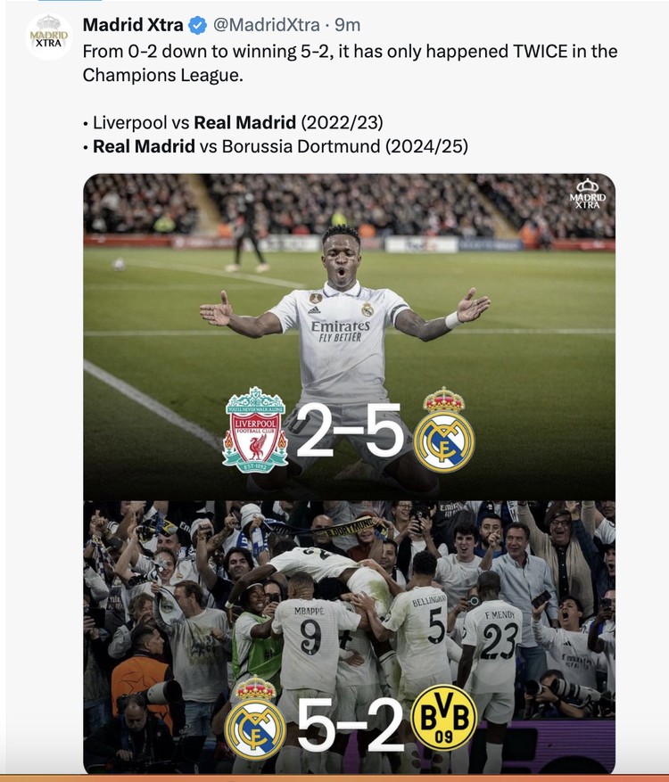 Meme Madrid Dortmund