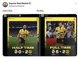 Meme Real Madrid Comeback Habisi Dortmund