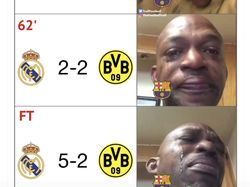 Meme Real Madrid Comeback Habisi Dortmund