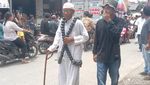 Potret Macan Raksasa dan Naga Diarak di Bunder Indramayu