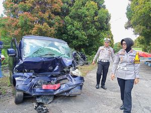 Mobil Pelat Merah Pagar Alam Terlibat Laka di Prabumulih, 1 Tewas