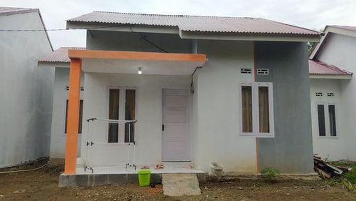 Penampakan rumah di Madani Green Ville.