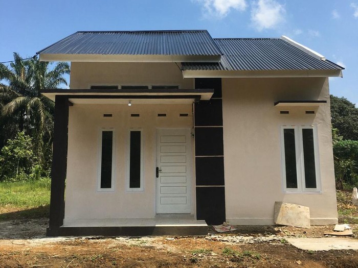 Penampakan rumah di Permata Bunda Residence.
