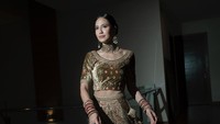 Pevita Pearce menjalani malam Berinai setelah resmi dinikahi Mirzan Meer. (Foto: dok Instagram)