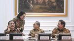 Potret Prabowo-Gibran Gelar Sidang Kabinet Perdana